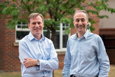 Active Silicon CEO Colin Pearce (left) and CTO Chris Beynon.