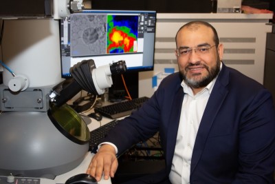 Electron observer: Mohammed Hassan, associate professor at Arizona.