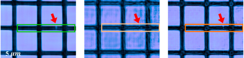 To test the approach, researchers produced a mesh of carbon atoms with a defect.