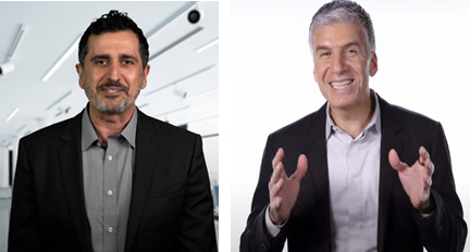 Partnering: Synopsys’ Sassine Ghazi and Juniper’s Rami Rahim.