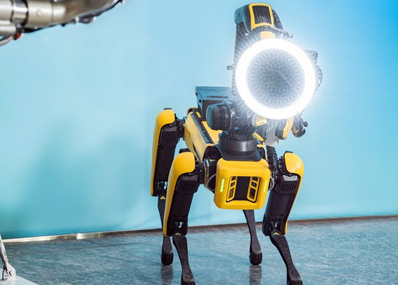 Combined robot dog and  3D scanner makes measuring more agile and flexible.