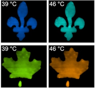 Heating up: temperatures imaged