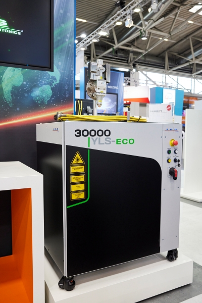 Efficient: IPG's 'ECO' fiber lasers