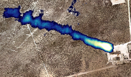 LeakSurveyor measures absorption of sunlight by methane molecules.