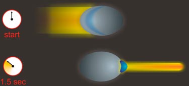 Easy does it: light clocked at 25 km/h