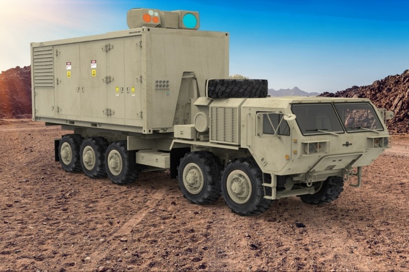 Demonstrator laser weapon system