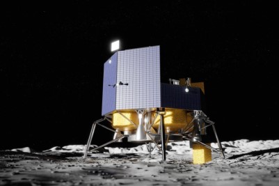 Artistic impression of Astrobotic’s lander “Griffin”.