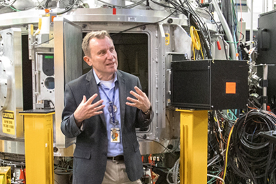 Mike Dunne, director of LCLS, at Stanford.