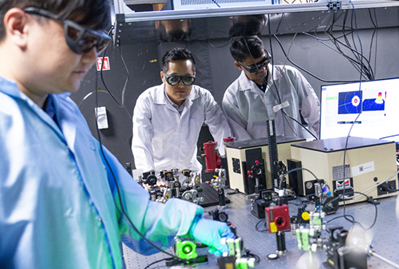 Dr. Deng Ang, Prof. Chang Wonkeun, and Dr. Trivikramarao Gavara.