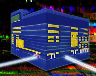 IBM's 90nm Silicon Integrated Nanophotonics technology.