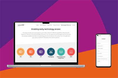 photonixFAB’s customer portal to enable “early technology access”.
