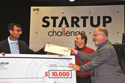 2013 SPIE Startup Challenge winner Arun Chhabra