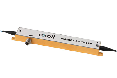 Exail introduced its new low Vπ LiNbO3 phase modulator.