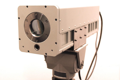 The camera combines lidar and gas absorption spectroscopy with single-photon detection. 