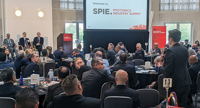 High-level: A 2023 SPIE Photonics Industry Summit panel in action.