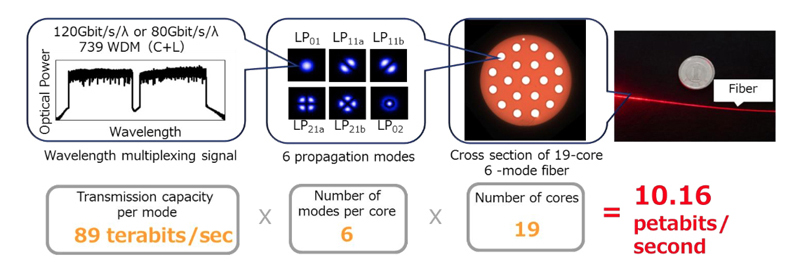 Overview of multicore, multimode optical fibre transmission. 