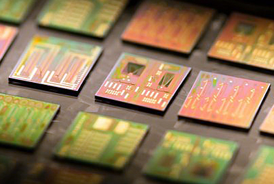 Photonic chips.