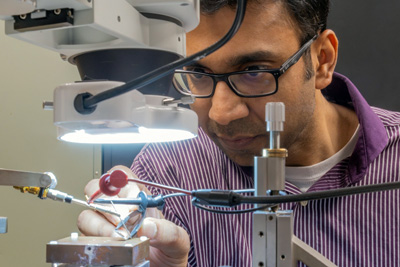 Ohio State’s Shamsul Arafin, who leads the project in the U.S.