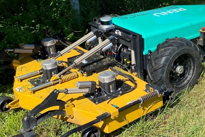 Mower lidar